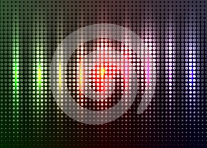 Spot abstract background