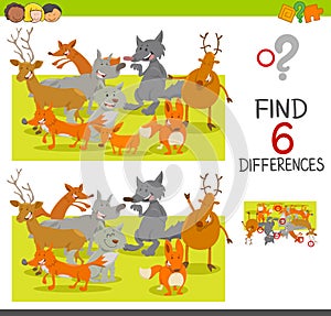 Spot the differences game