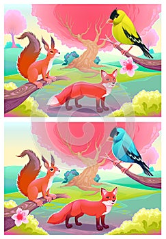 Spot the differences