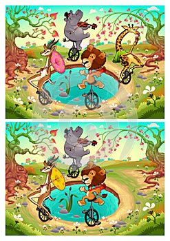 Spot the differences