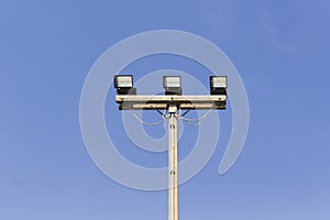 Spot light electric pole