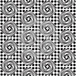 Spot twirl background