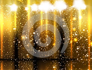 Spotlight effect background