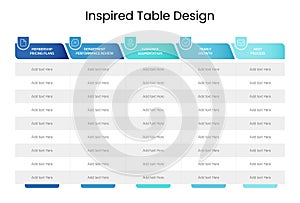 Spotlight-Inspired Table