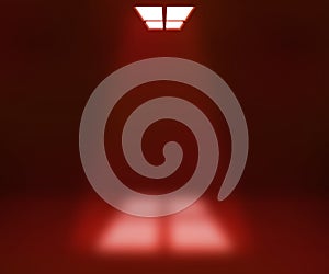 Spotlight Red Room Background