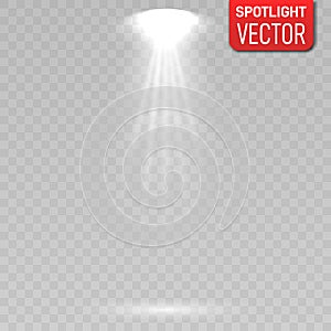 Scene illumination. Spotlight