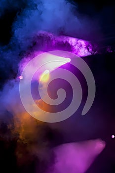 Spotlights at the Stage or Concert