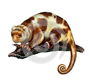 Spotted cuscus Spilocuscus maculatus