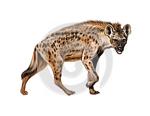 The spotted hyena Crocuta crocuta