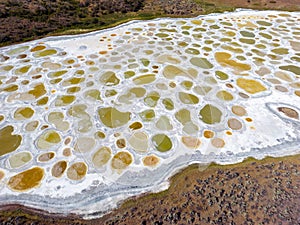 Spotted Lake Osoyoos Okanagan Similkameen Valley photo