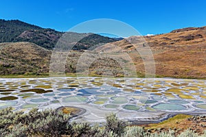 Spotted lake photo