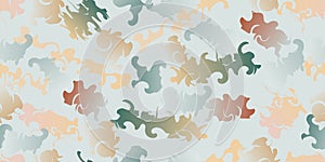 Spotted seamless background. Spots seamless texture. Vector graphics