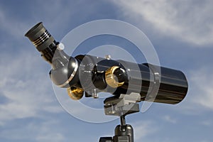 Spotting Scope, Rear-Side View