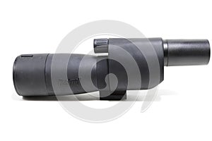 Spotting Scope on White Background
