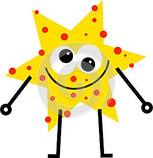 Spotty star photo