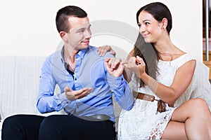 Spouse forgiving partner