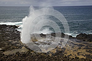 Spouting Horn on Kauai