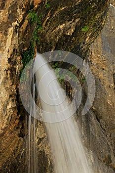 Spouting Rock waterfall, Hanging lake, Glenwood Canyon, Colorado