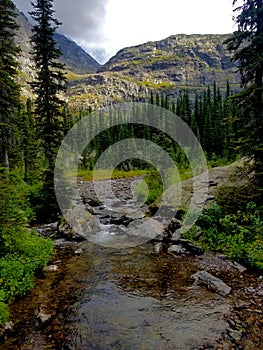 Sprague Creek Cuts Through the Valley