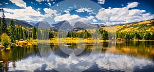 Sprague Lake at Rocky Mountain National Park