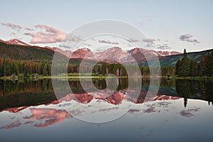 Sprague Lake in Rocky Mountains