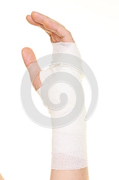 Sprained wrist