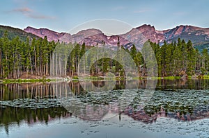 Spraque Lake Colorado - Sunrise