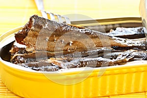 Sprats in oil