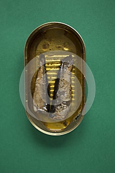 Sprats in an tin pot