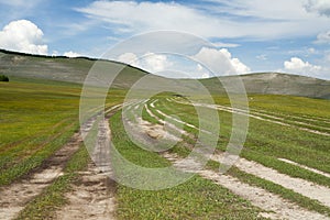 Sprawling Roads of Northern Mongolia photo