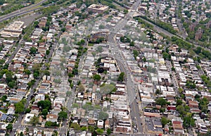 Sprawling suburban landscape full of houses and apartment buildings