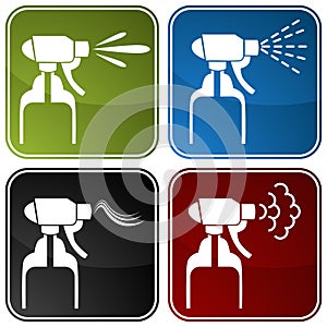 Spray Bottle Icons