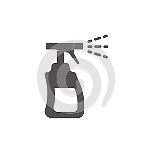 Spray bottle. Vector illustration decorative design