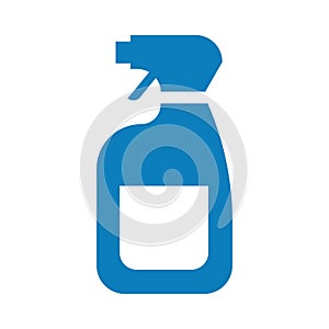 spray bottle. Vector illustration decorative design