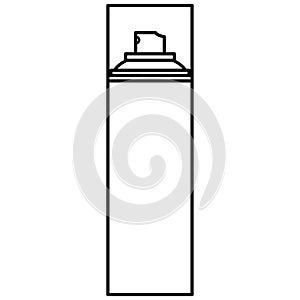 Spray can,  illustration image