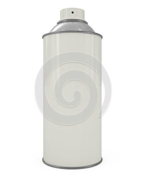 Spray Can isolated on white