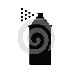 Spray can paint vector icon