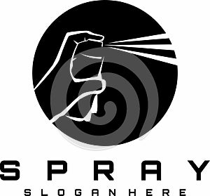 SPRAY DESIGN LOGO VECTOR