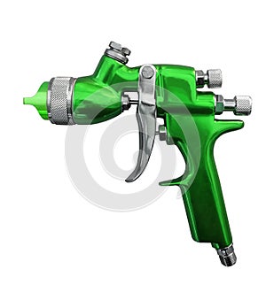 Spray gun isolated