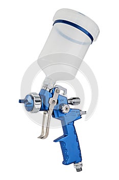 Spray gun isolated on white