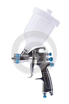 Spray gun isolated on white