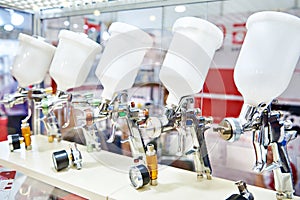 Spray guns for painting for cars