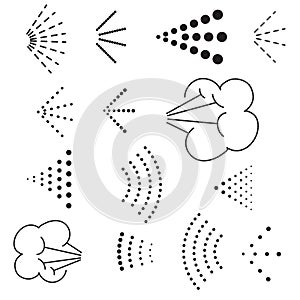 Spray Icon - Aerosol sprayer vector icon - Illustration with multiple styles