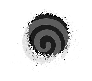 Spray paint. Splatter texture. Vector drip stain grunge element. Vector graffiti messi. Ink brush photo