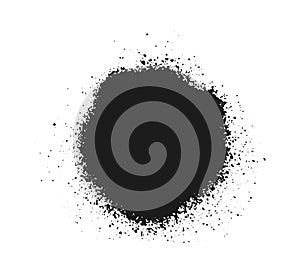 Spray paint. Splatter texture. Vector drip stain grunge element. Vector graffiti messi. Ink brush photo