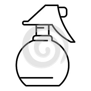Spray perfume bottle icon outline vector. Artist bridal