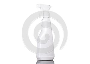 Spray plastic bottle. Various plastic bottle