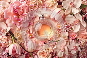 Spray a soothing blend of vanilla and sandalwood from a limited edition perfume bottle to enhance relaxation and wellness