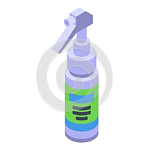 Sprayer baby diaper icon isometric vector. Ailment medicinal