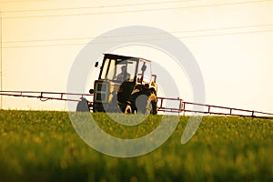 Spraying the Crop